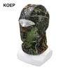 Fietsen Caps Maskers KOEP Tactische Camouflage Bivakmuts Volgelaatsmasker Wargame Leger Outdoor Jacht Fietsen Sport Helm Liner Cap 230720