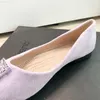 Dress Shoes Flats Shoes Women Light Purple Lavender Pointed Toe Size 33-43 Black Flats for Women Dressy Comfort High Quality Flat Shoes Lady L230721