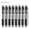 Gel Pens 8pcs/set Retractable Gel Pen Black/red/blue ink Ballpoint for writing 0.5mm refills Office school supplies Stationery 230721