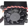 Ventilador do dissipador de calor 5V 2Wire para DaHua DVR HDCVI q-see câmera dvr Ventilador Para orex LVH2008 LHV2000 Series Sistema de segurança Ventilador câmera security3064