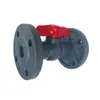 PP integral flange ball valve for chemical industry