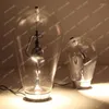 Bordslampor Modern justerbar Blow Lamp Pio och Tito Toso Clear Glass MR16 Desk Light Bedroom Cafe Bar Store Lighting Home Decor