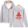 Men's Hoodies Red Black Brand Felpa Defqon 1 Autumn Winter Zipper Clothing Sweatshirt Men Women Fleece Streetwear Hoody