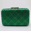 Evening Bags Large Crystal Clutch Bag and for Womens Purses Handbag Emerald Green Navy Blue 230720