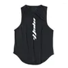 Canotte da uomo Muscleuys Ym Clotin Uomo Allenamento Top Bodybuildin Vest Mes Fitness Senza maniche Sirt Mens Sport Baskeall