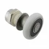 stainless steel eccentric wheel hardware Shower room pulley bathroom sliding glass door roller household repair part267H