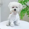 Chien vêtements vêtements combinaisons pyjamas pour animaux de compagnie printemps été Costume pour petits chiens moyens salopette chiot accessoires vêtements barboteuses