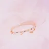 Rose Gold Stainless Steel Bracelet Brand Charm Bracelet