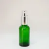 Or Argent Noir Pompe Pulvérisateur 30 ml 50 ml Vert Vaporisateur Bouteilles Verre Cosmétique Parfum Conteneur en Vente Bhbco