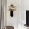 Wandleuchte Moderne LED Innen Einfache Dekoration Wohnzimmer Schlafzimmer Nachttisch Aisle Korridor Luxus Kristall Wandlampen Lichter