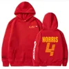 Mode Neue McLaren F Hoodie Lando Norris Brief Print Men Kleidung Sportswear Herbst Übergroße Sweatshirt Lounge Trage Casual Tops DQI DQI