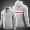 Sweats à capuche pour hommes Sweats 2021 Nouveaux hommes Martini Racing Impression Couleur unie Sweat à capuche Printemps et Automne Casual Manches Longues Harajuku Mode Sweats Manteau L230721