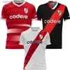 Поклонники вершины Tees 24 River Plate Pinola Mens Soccer Jerseys 22 23 M.Borja Perez Home White Away 3 -я футбольная рубашка de la Cruz с коротким рукавом T230720