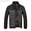 Jaquetas masculinas jaquetas masculinas de inverno para baixo parkas quentes masculinas gola alta jaquetas de inverno slim fit casuais casacos de inverno de boa qualidade parkas quentes l230721