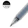 Retractable Gel Pens Set Black Ink Ballpoint Writing Office Business Signature School Supplies Stationery 0.5 Mm