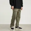 Pantaloni da uomo Pantaloni cargo mimetici da uomo Pantaloni multitasche laterali vintage da uomo Pantaloni dritti mimetici da uomo Streetwear Tuta militare per uomo 230720