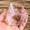 Gift Wrap 12 Pcs Bride Bag Case Square Container Craft Storage Bead Candy Acrylic Chocolate Organizer