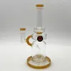 カラフルなガラスボン人気の高品質の水道パイプPerc Glass Bong大人向けの卸売