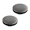 Kitchen Faucets 2 Pcs Bezel Cover Tub Drain Covers Bathtubs Orifice Plate Stainless Steel Sink Plug