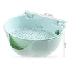 Plates Lazy Snack Bowl Plastic Double-Layer Storage Box Fruit And Mobile Phone Bracket Chase Artifact