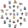 Shoe Parts Accessories Cartoon Cute Charms For Clog Sandals Milk Cow Kawaii Pvc Decoration Jibz Drop Delivery Otwgz