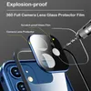 디자이너 가방 360 0 iPhone 용 Full Magnet Adsorption Metal Case 15 14 13 12 11 Mini Pro Max Plus의 양면 유리 카메라 렌즈 보호 커버