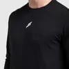 Herr t-shirts ny fitness sport långärmad män sport fritid som kör basket fitness cloes tights fukt absorption svett tshirt j230721