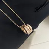 rope chain designer necklace fashion jewelry women unisex gold plated stainless steel never fade diamond Pendant custom luxury necklaces designer