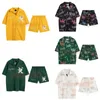 Estilistas Fatos de treino de praia Ternos de verão Homens Fashioo Camisas Conjuntos de shorts Conjuntos de luxo Roupas esportivas Tamanho S-XL