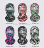 Commercio all'ingrosso 3D Camouflage Ciclismo Maschera a pieno facciale Camo Copricapo Balaclava Copricollo per caccia Pesca Campeggio Maschere di protezione UV