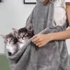 Cat Carriers Crates Hushållare Carryer Förklädet Sammoet Pet Sleeping Chest With Pocket för Holding287e