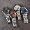 Высококачественные лучшие бренды Mens Watch Vacherxx Overseas Series серия роскошных многофункциональных хронографов Quartz WatchWrist Автоматические дизайнерские часы часов