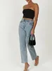 Jeans femme 2023 Casual High Street Denim Pants Sexy Vintage Pencil Calca