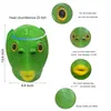 Novel Games Green Fish Mask Funny LaTex Animal Face For Halloween Masquerade Party Costume Disguise Cosplay Bankett Fancy Hat 230721