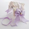 Accessoires cheveux bébé fille bandeaux Enfants Chapeaux Lolita Espagnol Tête Fleur Mariage Princesse Dentelle Bande Arc Barrettes 230720