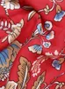 Основные повседневные платья Джим Нора Винтажный цветочный бохо с печеночным рукавами vestido v Sect Slit Midi A Line Bohemian Summer Beach Dress 230720