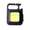 Portable Mini Lanterns powerful COB Keychain light USB rechargeable built in battery floodlight multifunction bottle opener carabiner magent repair lamp torch