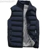 Giacche da uomo Marchio di abbigliamento Gilet Giacca da uomo Nuovo autunno caldo Giacca senza maniche Uomo Inverno Gilet casual Gilet da uomo Plus Size Veste Homme L230721