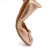 Dress Shoes SNURULAN Elegant Women Spring Flat Shoes 2023 Crystal Blue Ballerina Flats Comfortable Girls Pink Glitter Shoe Plus Size E310 L230721
