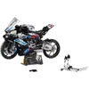 Action Toy Toy 1920pcs دراجة نارية تقنية M1000 RR طوب مركبة متوافقة 42130 سباق الدراجات النارية للسيارة البناء Kid Toys Gift 230721