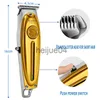 Clippers Trimmers Kemei Electric Hair Clipper Full Metal Trimmer For Men Beard Hair Clipper Män Hårklippning Hine Barber Professional KM1949 X0728 X0801