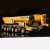 Diecast Model 2023 1 50 Scale Machinery XCMG 230 Truck Crane Hoist Replica Gold Color Collection 2 Cabs Open 5 Axles 230721