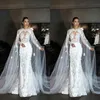 Exclusive Design Wedding Wrap 2019 Tulle Cloak Lace Ladies Bridal Cape Sleeveless Bridal Shawl Customized Wedding Jackets Shi256l