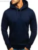 Herrtröjor tröjor 2021 Nya mäns casual hoodies tröjor manlig svart grå blå gröna huvtröjor tops s-2xl l230721