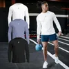 Mannen T-Shirts Nieuwe fitness sport lange mouw mannen sport leisure running basketbal fitness cloes panty vochtopname zweet Tshirt J230721