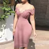 Plus Size Cocktail Party Dress 2021 Vestidos de gala Sexy Women Short Evening Dress Dusty Pink Arabic Women Prom Dresses258e