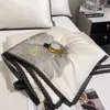 Bedding sets Ice Silk Cool Quilt High Grade Air Conditioner Satin Summer Gauze Single Thin Quilts Lace Blanket 230721