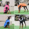 Racks Hiver Vêtements de chiens Chaussés chauds enlecement imperméable Big Dog Jacket Veste pour animaux