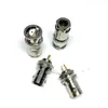 5 set Twin Twinax BNC male plug female jack nut bulkhead solder RG59 RG108 connector250j