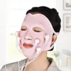 Masseur de visage P on Therapy Masque de gel doux Acupoint Vibration LED Réduire l'instrument de massage anti-rides 230720
